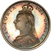 UK Florin Two Shillings 1887 KM# 762 VICTORIA DEI GRATIA coin obverse UK Florin Two Shillings 1887 KM# 762 VICTORIA DEI GRATIA coin obverse