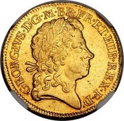 UK Guinea George I tie in hair with loop 1717 KM# 546.1 GEORGIVS ∙ D ∙ G ∙ M ∙ BR ∙ FR ET ∙ HIB REX FD coin obverse UK Guinea George I tie in hair with loop 1717 KM# 546.1 GEORGIVS ∙ D ∙ G ∙ M ∙ BR ∙ FR ET ∙ HIB REX FD coin obverse