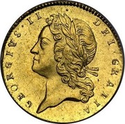 UK Guinea George II 1727 KM# 562 GEORGIVS ∙ II ∙ DEI ∙ GRATIA coin obverse UK Guinea George II 1727 KM# 562 GEORGIVS ∙ II ∙ DEI ∙ GRATIA coin obverse