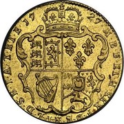UK Guinea George II 1727 KM# 562 F ∙ D ∙ B ∙ ET ∙ L ∙ D ∙ S ∙ R ∙ I ∙ A ∙ T ∙ ET ∙ E ∙ M ∙ B ∙ F ∙ ET ∙ H ∙ REX ∙ coin reverse UK Guinea George II 1727 KM# 562 F ∙ D ∙ B ∙ ET ∙ L ∙ D ∙ S ∙ R ∙ I ∙ A ∙ T ∙ ET ∙ E ∙ M ∙ B ∙ F ∙ ET ∙ H ∙ REX ∙ coin reverse