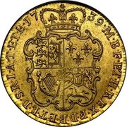 UK Guinea George II (Guinea) 1739 KM# 577.2 M∙B∙F∙ET∙H∙REX∙F∙D∙B∙ET∙L∙D∙S∙R∙I∙A∙T∙ET∙E∙17 39∙ coin reverse UK Guinea George II (Guinea) 1739 KM# 577.2 M∙B∙F∙ET∙H∙REX∙F∙D∙B∙ET∙L∙D∙S∙R∙I∙A∙T∙ET∙E∙17 39∙ coin reverse