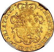 UK Guinea George III 1761 KM# 590 F ∙ D ∙ B ∙ ET ∙ L ∙ D ∙ S ∙ R ∙ I ∙ A ∙ T ∙ ET ∙ E ∙ M ∙ B ∙ F ∙ ET ∙ H ∙ REX ∙ coin reverse UK Guinea George III 1761 KM# 590 F ∙ D ∙ B ∙ ET ∙ L ∙ D ∙ S ∙ R ∙ I ∙ A ∙ T ∙ ET ∙ E ∙ M ∙ B ∙ F ∙ ET ∙ H ∙ REX ∙ coin reverse