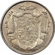 UK Half Crown William IV 1834 Proof. Plain edge KM# 714.2 ANNO coin reverse UK Half Crown William IV 1834 Proof. Plain edge KM# 714.2 ANNO coin reverse