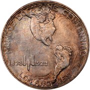 USA Half Dollar Monroe Doctrine Centennial 1923 S KM# 153 MONROE DOCTRINE CENTENNIAL 1823 1923 LOS ANGELES coin reverse USA Half Dollar Monroe Doctrine Centennial 1923 S KM# 153 MONROE DOCTRINE CENTENNIAL 1823 1923 LOS ANGELES coin reverse
