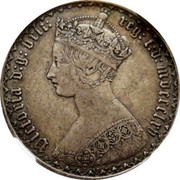 UK One Florin Two Shillings 1865 KM# 746.3 VICTORIA D:G:BRITT: REG:F:D:*YEAR* coin obverse UK One Florin Two Shillings 1865 KM# 746.3 VICTORIA D:G:BRITT: REG:F:D:*YEAR* coin obverse