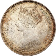 UK One Florin Two Shillings 1884 KM# 746.4 VICTORIA D:G:BRITT: REG:F:D:*YEAR* coin obverse UK One Florin Two Shillings 1884 KM# 746.4 VICTORIA D:G:BRITT: REG:F:D:*YEAR* coin obverse