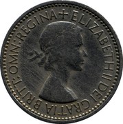 UK One Shilling Arms of England 1953 KM# 890 + ELIZABETH II DEI GRATIA BRITT:OMN:REGINA coin obverse UK One Shilling Arms of England 1953 KM# 890 + ELIZABETH II DEI GRATIA BRITT:OMN:REGINA coin obverse