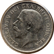 UK One Shilling George V 1923 KM# 816a GEORGIVS V DEI GRA:BRITT:OMN:REX coin obverse UK One Shilling George V 1923 KM# 816a GEORGIVS V DEI GRA:BRITT:OMN:REX coin obverse