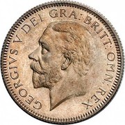 UK One Shilling George V 1930 Proof KM# 833 GEORGIVS V DEI GRA:BRITT:OMN:REX coin obverse UK One Shilling George V 1930 Proof KM# 833 GEORGIVS V DEI GRA:BRITT:OMN:REX coin obverse