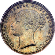 UK One Shilling Victoria 1873 KM# 734.2 VICTORIA DEI GRATIA BRITANNIAR: REG: F:D: coin obverse UK One Shilling Victoria 1873 KM# 734.2 VICTORIA DEI GRATIA BRITANNIAR: REG: F:D: coin obverse