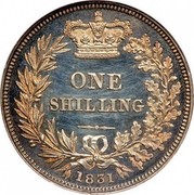 UK One Shilling William IV 1831 Proof. Milled edge KM# 713 ONE SHILLING coin reverse UK One Shilling William IV 1831 Proof. Milled edge KM# 713 ONE SHILLING coin reverse