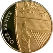 UK Penny 2012 Proof KM# 1107a.1 Decimal Coins ONE PENNY coin reverse UK Penny 2012 Proof KM# 1107a.1 Decimal Coins ONE PENNY coin reverse