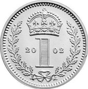 UK Penny Elizabeth II 2002 Prooflike, Edge - Plain KM# 898 *YE 1 AR* coin reverse UK Penny Elizabeth II 2002 Prooflike, Edge - Plain KM# 898 *YE 1 AR* coin reverse