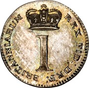 UK Penny George III 1820 KM# 668 BRITANNIARUM REX FID DEF 1 coin reverse UK Penny George III 1820 KM# 668 BRITANNIARUM REX FID DEF 1 coin reverse