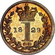 UK Penny George IV 1829 Prooflike KM# 683 1 coin reverse UK Penny George IV 1829 Prooflike KM# 683 1 coin reverse