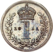 UK Penny George V 1911 Prooflike KM# 811 *YE 1 AR* coin reverse UK Penny George V 1911 Prooflike KM# 811 *YE 1 AR* coin reverse