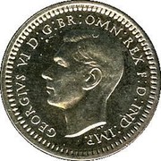 Great Silver Penny "George VI" coin value 846a | coinscatalog.NET