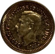UK Penny George VI 1952 Prooflike KM# 870 GEORGIVS VI D:G:BR:OMN:REX FIDEI DEF. HP coin obverse UK Penny George VI 1952 Prooflike KM# 870 GEORGIVS VI D:G:BR:OMN:REX FIDEI DEF. HP coin obverse
