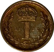 UK Penny George VI 1952 Prooflike KM# 870 *YE 1 AR* coin reverse UK Penny George VI 1952 Prooflike KM# 870 *YE 1 AR* coin reverse