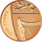 UK Penny Royal Arms Shield Puzzle 1/6 2008 Proof KM# 1107 ONE PENNY coin reverse UK Penny Royal Arms Shield Puzzle 1/6 2008 Proof KM# 1107 ONE PENNY coin reverse