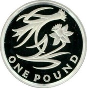 UK Pound Leek and Daffodil 2013 Proof KM# 1238a ONE POUND coin reverse UK Pound Leek and Daffodil 2013 Proof KM# 1238a ONE POUND coin reverse