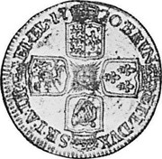UK Shilling George I No roses and plumes 1720 KM# 539.2 BRVN - ET ∙ L ∙ DVX - S ∙ R ∙ I ∙ A ∙ TH - ET ∙ EL ∙ coin reverse UK Shilling George I No roses and plumes 1720 KM# 539.2 BRVN - ET ∙ L ∙ DVX - S ∙ R ∙ I ∙ A ∙ TH - ET ∙ EL ∙ coin reverse