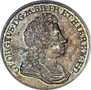 UK Shilling (George I Roses and plumes) KM# 539.1 GEORGIVS ∙ III ∙ D ∙ G ∙ M ∙ BR ∙ FR ∙ ET ∙ HIB ∙ REX ∙ F ∙ D ∙ coin obverse UK Shilling (George I Roses and plumes) KM# 539.1 GEORGIVS ∙ III ∙ D ∙ G ∙ M ∙ BR ∙ FR ∙ ET ∙ HIB ∙ REX ∙ F ∙ D ∙ coin obverse