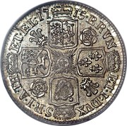 UK Shilling (George I Roses and plumes) KM# 539.1 BRVN - ET ∙ L ∙ DVX - S ∙ R ∙ I ∙ A ∙ TH - ET ∙ EL ∙ coin reverse UK Shilling (George I Roses and plumes) KM# 539.1 BRVN - ET ∙ L ∙ DVX - S ∙ R ∙ I ∙ A ∙ TH - ET ∙ EL ∙ coin reverse