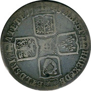 UK Shilling George II LIMA 1745 KM# 583.2 F ∙ D ∙ B ∙ - ET ∙ L ∙ D ∙ S ∙ R ∙ I ∙ - A ∙ T ∙ ET ∙ E ∙ - M ∙ B ∙ F ∙ ET ∙ - H ∙ REX ∙ coin reverse UK Shilling George II LIMA 1745 KM# 583.2 F ∙ D ∙ B ∙ - ET ∙ L ∙ D ∙ S ∙ R ∙ I ∙ - A ∙ T ∙ ET ∙ E ∙ - M ∙ B ∙ F ∙ ET ∙ - H ∙ REX ∙ coin reverse