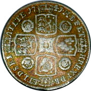 UK Shilling George II roses and plumes large letters 1741 KM# 561.4 *YEAR*∙M∙B∙F∙ET H∙REX∙F∙D∙B ET∙LD∙S∙R∙X A∙T∙ET∙E∙ coin reverse UK Shilling George II roses and plumes large letters 1741 KM# 561.4 *YEAR*∙M∙B∙F∙ET H∙REX∙F∙D∙B ET∙LD∙S∙R∙X A∙T∙ET∙E∙ coin reverse