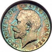 UK Sixpence George V Modified head 1911 KM# 815 GEORGIVS V DEI GRA: BRITT: OMN: REX B.M. coin obverse UK Sixpence George V Modified head 1911 KM# 815 GEORGIVS V DEI GRA: BRITT: OMN: REX B.M. coin obverse