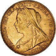 UK Sovereign Victoria 1899 KM# 785 VICTORIA ∙ DEI ∙ GRA ∙ BRITT ∙ REGINA ∙ FID ∙ DEF ∙ IND ∙ IMP ∙ coin obverse UK Sovereign Victoria 1899 KM# 785 VICTORIA ∙ DEI ∙ GRA ∙ BRITT ∙ REGINA ∙ FID ∙ DEF ∙ IND ∙ IMP ∙ coin obverse