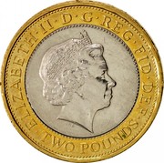 UK Two Pounds Abolishment of the Slave Trade 2007 British Royal Mint Proof KM# 1075 ELIZABETH∙II∙D∙G∙REG∙FID∙DEF ∙TWO POUNDS∙ IRB coin obverse UK Two Pounds Abolishment of the Slave Trade 2007 British Royal Mint Proof KM# 1075 ELIZABETH∙II∙D∙G∙REG∙FID∙DEF ∙TWO POUNDS∙ IRB coin obverse