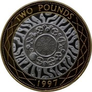 UK Two Pounds History of Technological Achievement 1997 Proof KM# 976a TWO POUNDS BR 1997 coin reverse UK Two Pounds History of Technological Achievement 1997 Proof KM# 976a TWO POUNDS BR 1997 coin reverse