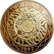UK Two Pounds History of Technological Achievement 1997 Proof KM# 976b TWO POUNDS BR 1997 coin reverse UK Two Pounds History of Technological Achievement 1997 Proof KM# 976b TWO POUNDS BR 1997 coin reverse