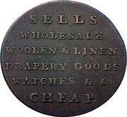UK 1/2 Penny Angusshire - Dundee / W. Croom ND (1795-1796)  SELLS WHOLESALE WOOLEN & LINEN DRAPERY GOODS WATCHES &C &C CHEAP coin reverse UK 1/2 Penny Angusshire - Dundee / W. Croom ND (1795-1796)  SELLS WHOLESALE WOOLEN & LINEN DRAPERY GOODS WATCHES &C &C CHEAP coin reverse