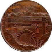 UK 1/2 Penny (Gloucestershire - Brimscombe Port) - coin reverse UK 1/2 Penny (Gloucestershire - Brimscombe Port) - coin reverse