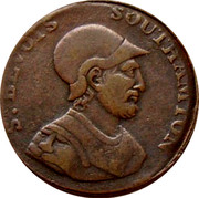 UK 1/2 Penny North Wales - Sr Bevois ND (1795-1800)  SR : BEVOIS SOUTHAMTON coin obverse UK 1/2 Penny North Wales - Sr Bevois ND (1795-1800)  SR : BEVOIS SOUTHAMTON coin obverse
