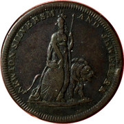 UK 1/2 Penny Norwich - Newton 1811  NEWTON SILVERSMTH AND JEWELLER coin obverse UK 1/2 Penny Norwich - Newton 1811  NEWTON SILVERSMTH AND JEWELLER coin obverse