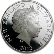 New Zealand 1 Dollar Bilbo Baggins 2012 Proof KM# 358 NEW ZEALAND ELIZABETH II 2012 IRB coin obverse New Zealand 1 Dollar Bilbo Baggins 2012 Proof KM# 358 NEW ZEALAND ELIZABETH II 2012 IRB coin obverse