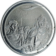 New Zealand $1 Aragorns Coronation 2003 (l) Proof KM# 247 $1 coin reverse New Zealand $1 Aragorns Coronation 2003 (l) Proof KM# 247 $1 coin reverse