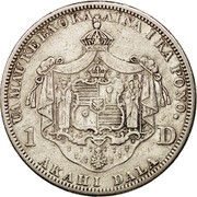 USA 1 D Kalakaua I 1883 KM# 7 UA MAU KE EAOKA AINA I KA PONO AKAHI DALA 1 D coin reverse USA 1 D Kalakaua I 1883 KM# 7 UA MAU KE EAOKA AINA I KA PONO AKAHI DALA 1 D coin reverse