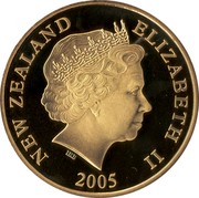 New Zealand 1 Dollar King Kong 2005 (w) KM# 159 NEW ZEALAND ELIZABETH II 2005 IRB coin obverse New Zealand 1 Dollar King Kong 2005 (w) KM# 159 NEW ZEALAND ELIZABETH II 2005 IRB coin obverse