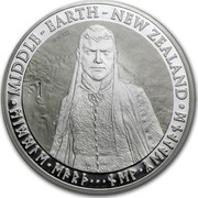New Zealand $1 Elrond 2012 Proof KM# 360 MIDDLE-EARTH - NEW ZEALAND $1 coin reverse New Zealand $1 Elrond 2012 Proof KM# 360 MIDDLE-EARTH - NEW ZEALAND $1 coin reverse