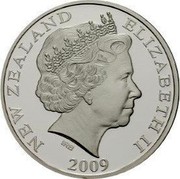 New Zealand $1 FIFA-Championship 2010 in South Africa 2009 (m) Prooflike KM# 333 NEW ZEALAND ELIZABETH II 2009 IRB coin obverse New Zealand $1 FIFA-Championship 2010 in South Africa 2009 (m) Prooflike KM# 333 NEW ZEALAND ELIZABETH II 2009 IRB coin obverse