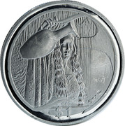 New Zealand $1 Mirror of Galadriel 2003 (l) Proof KM# 250 $1 coin reverse New Zealand $1 Mirror of Galadriel 2003 (l) Proof KM# 250 $1 coin reverse