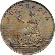 New Zealand 1 Penny Levy Lipman - Wellington 1857 KM# Tn41 AUSTRALIA coin reverse New Zealand 1 Penny Levy Lipman - Wellington 1857 KM# Tn41 AUSTRALIA coin reverse