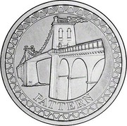 UK 1 Pound Menai Strait Bridge 2003 X# Pn149 PATTERN coin reverse UK 1 Pound Menai Strait Bridge 2003 X# Pn149 PATTERN coin reverse