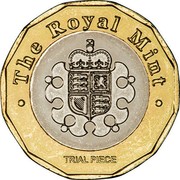 UK 1 Pound Nations of the Crown - Trial Piece 2015 THE ROYAL MINT TRIAL PIECE coin reverse UK 1 Pound Nations of the Crown - Trial Piece 2015 THE ROYAL MINT TRIAL PIECE coin reverse