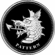 UK 1 Pound Welsh Dragon 2004 X# Pn157 PATTERN coin reverse UK 1 Pound Welsh Dragon 2004 X# Pn157 PATTERN coin reverse